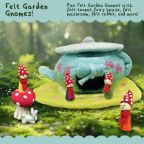Garden Gnome Finger Puppets